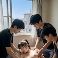 寝ている女性3 8枚目