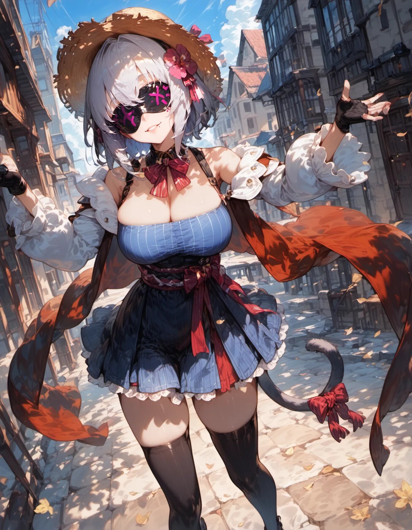 The Masked Wanderer of Autumn | の人気AIイラスト・グラビア