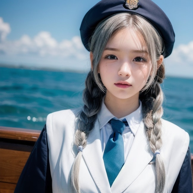 航海中のおぱ船長