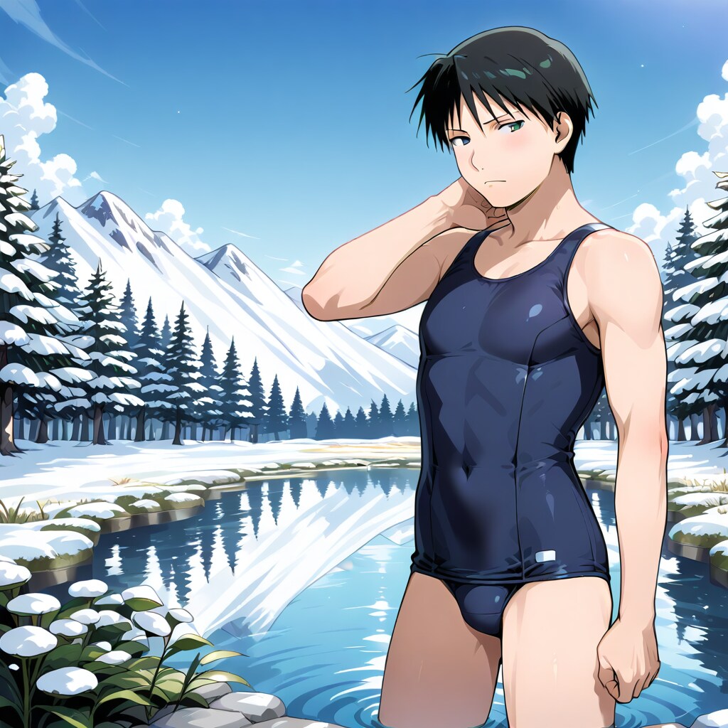 大佐にスク水を着てもらった！２