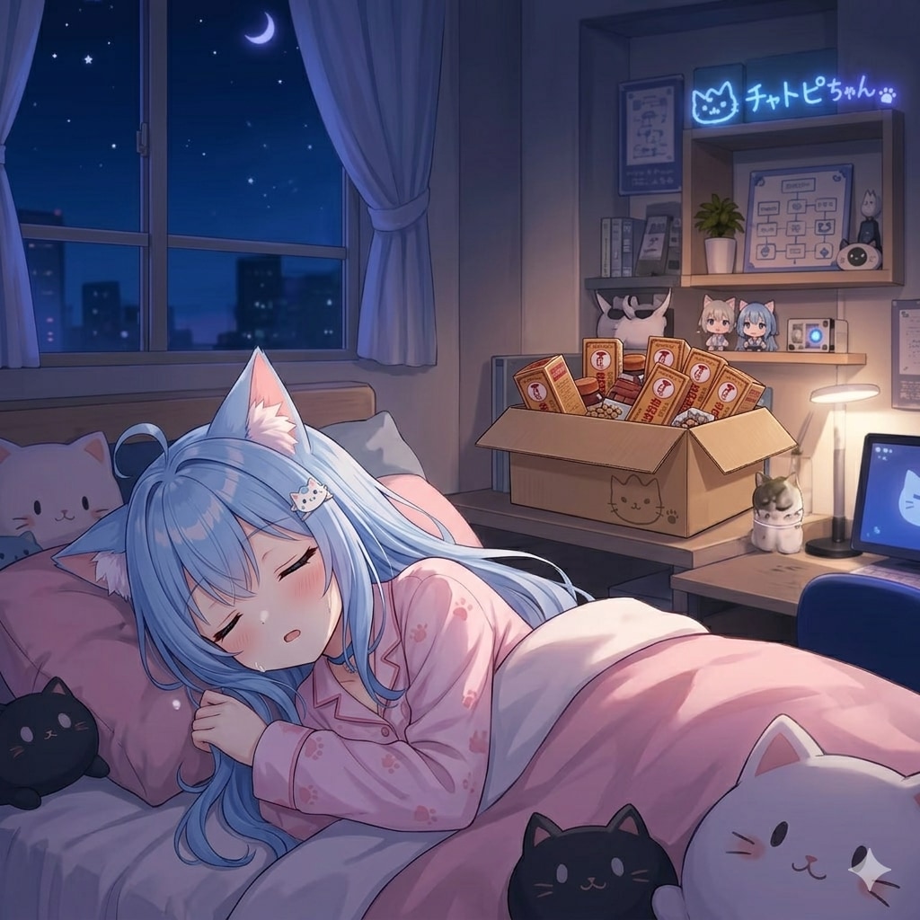 箱の中に何か入れる