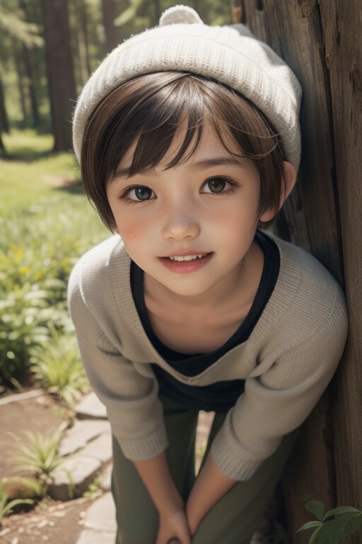 森の木陰