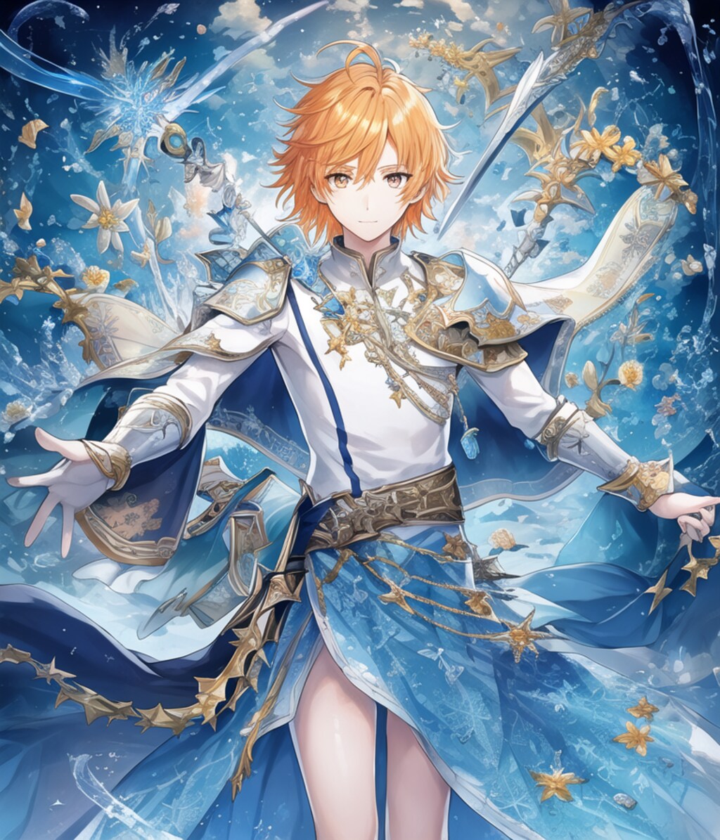 武器を持ってくれない美少年たち