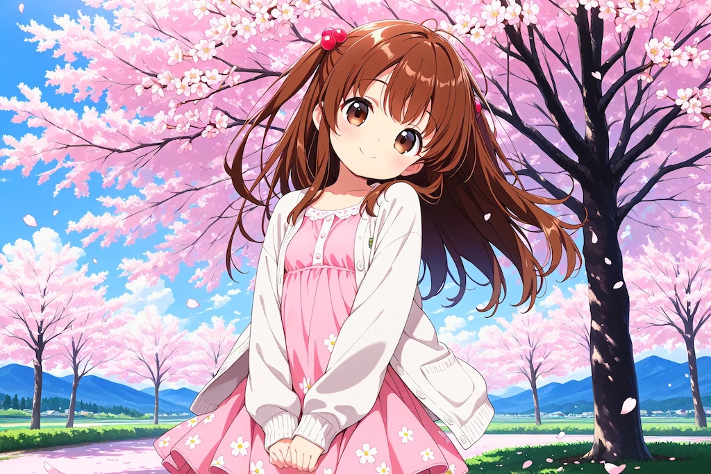 春色コーデな「ブラウス」