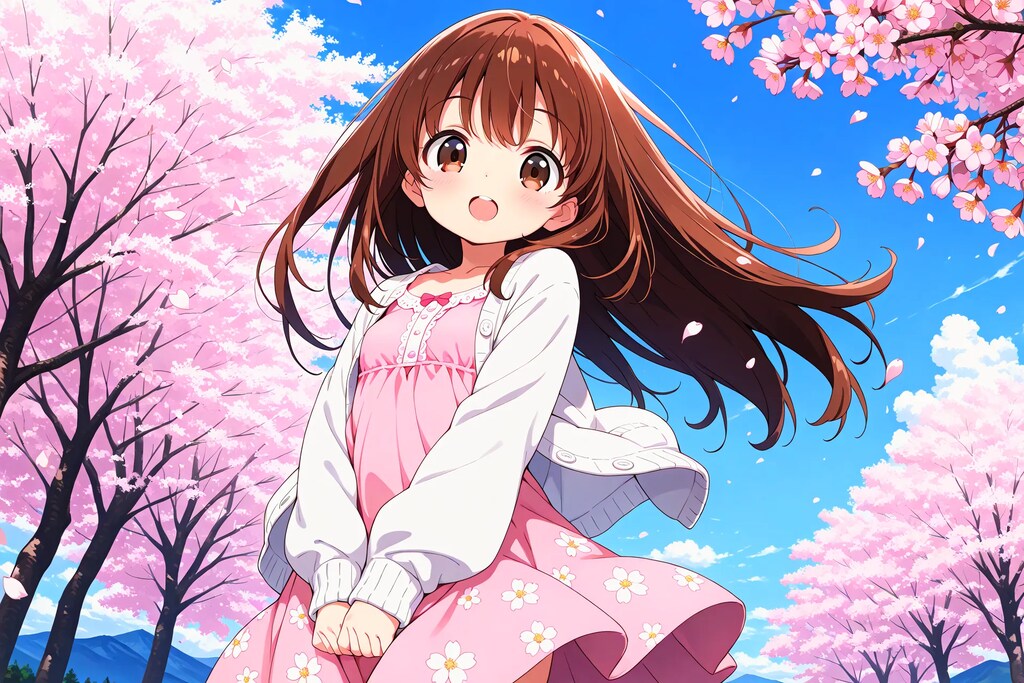 春色コーデな「ブラウス」