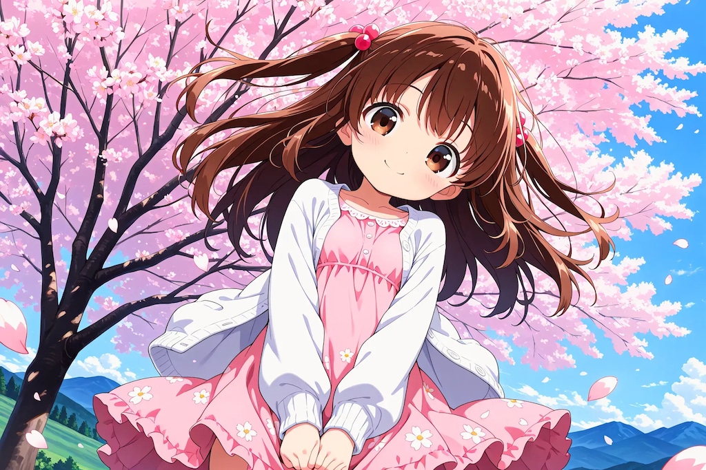 春色コーデな「ブラウス」