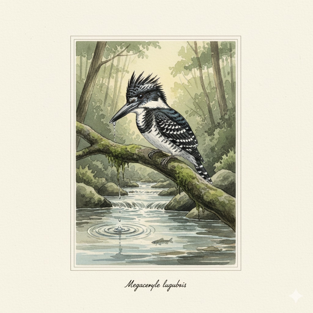 鳥(水彩画)(Gemini)(12)