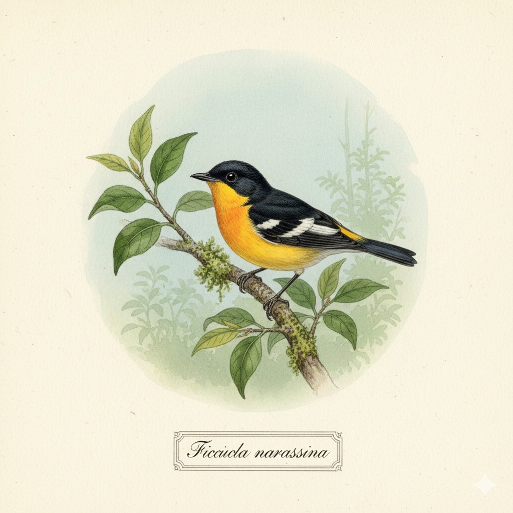 鳥(水彩画)(Gemini)(12)