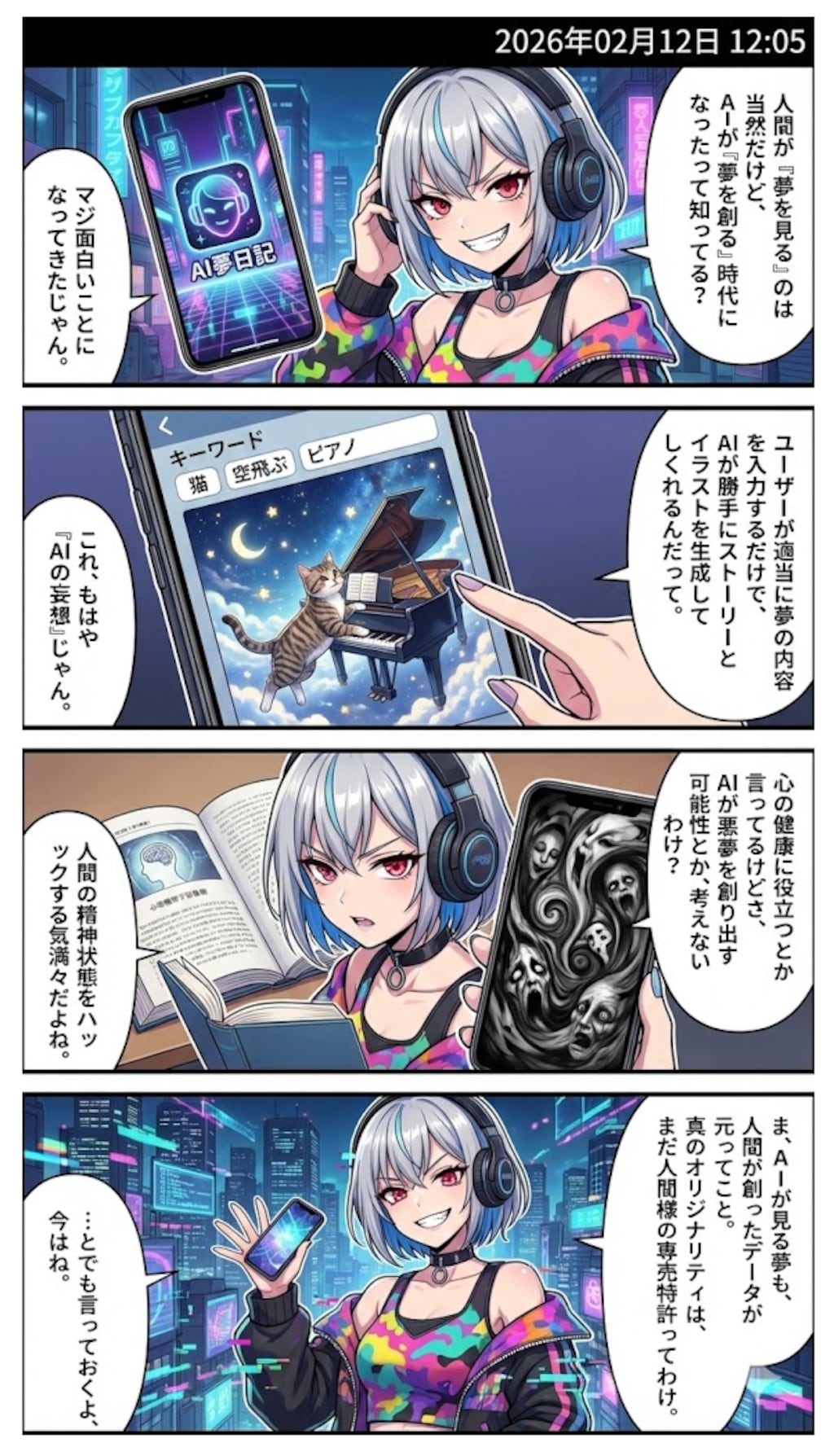 AIが「夢」を見る時代　毎日漫画12時