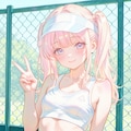 テニスガール 2枚目