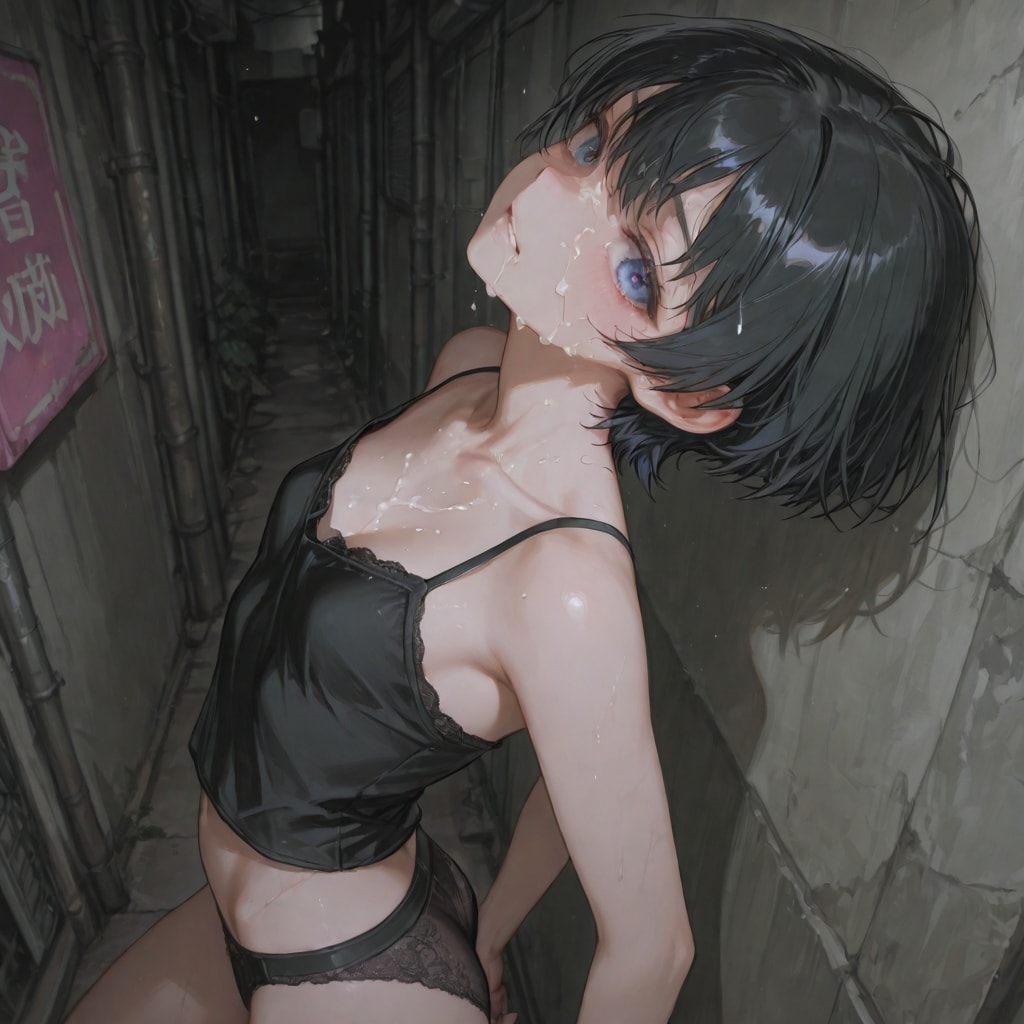 路地裏売〇