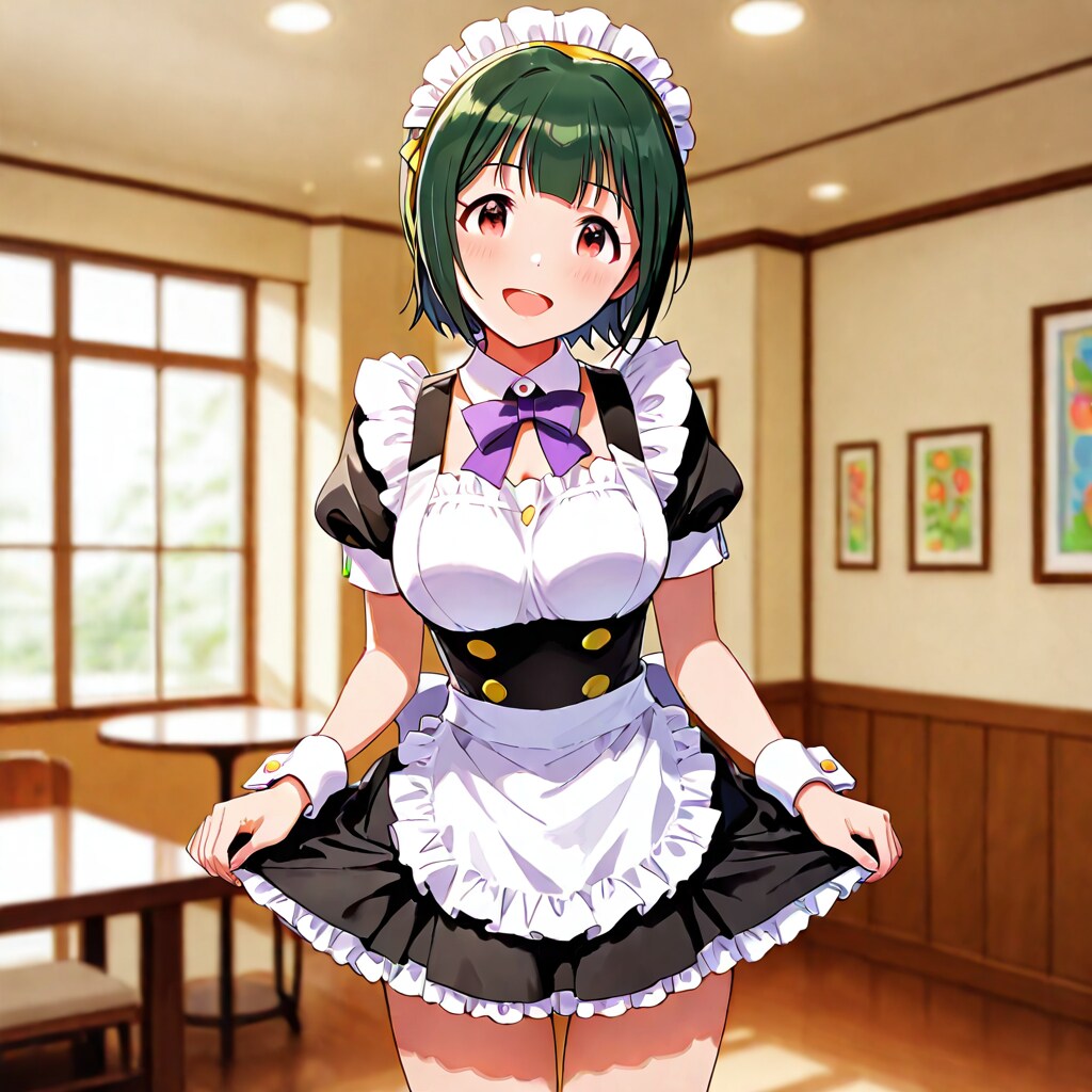 可愛いメイドさん