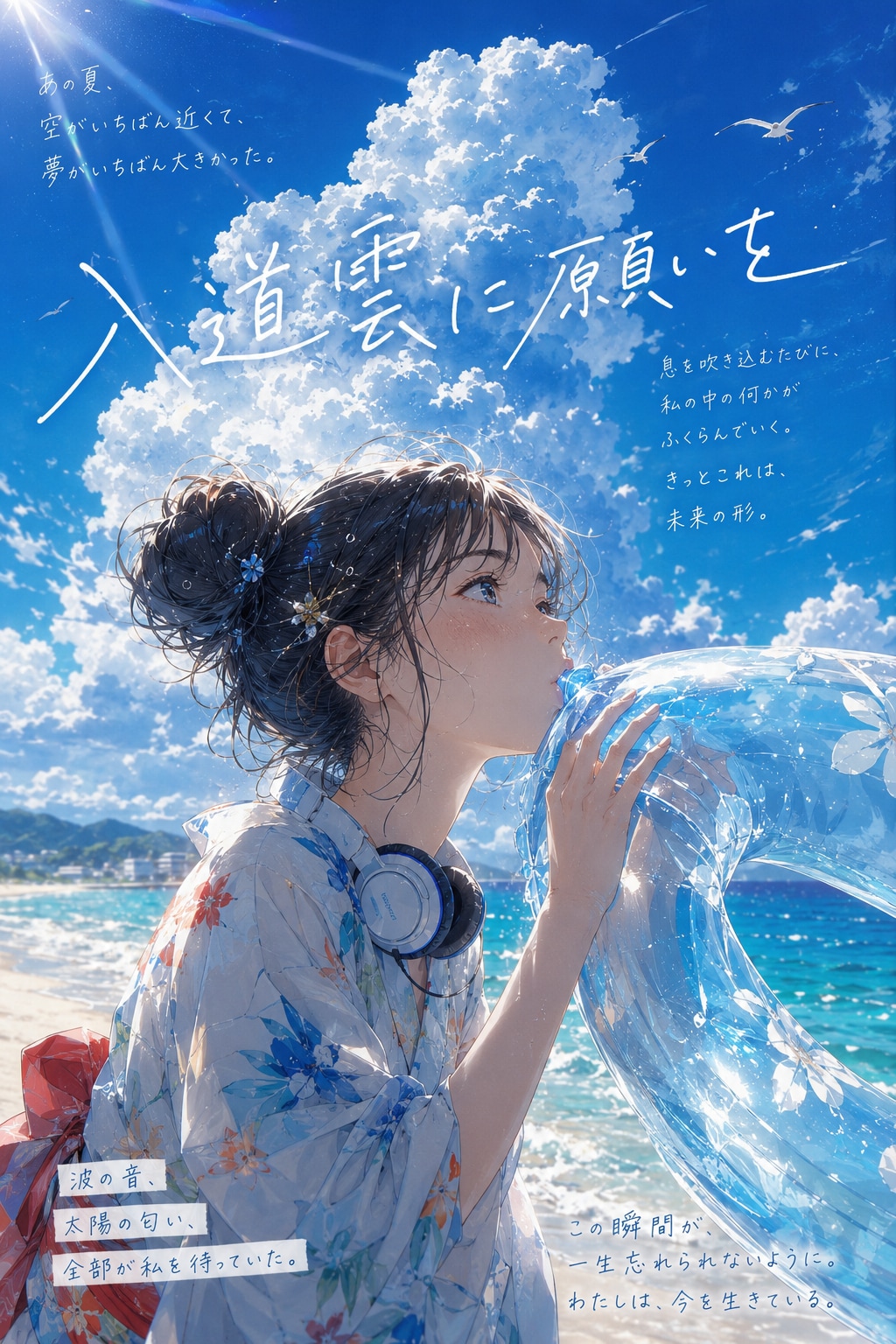 入道雲に願いを