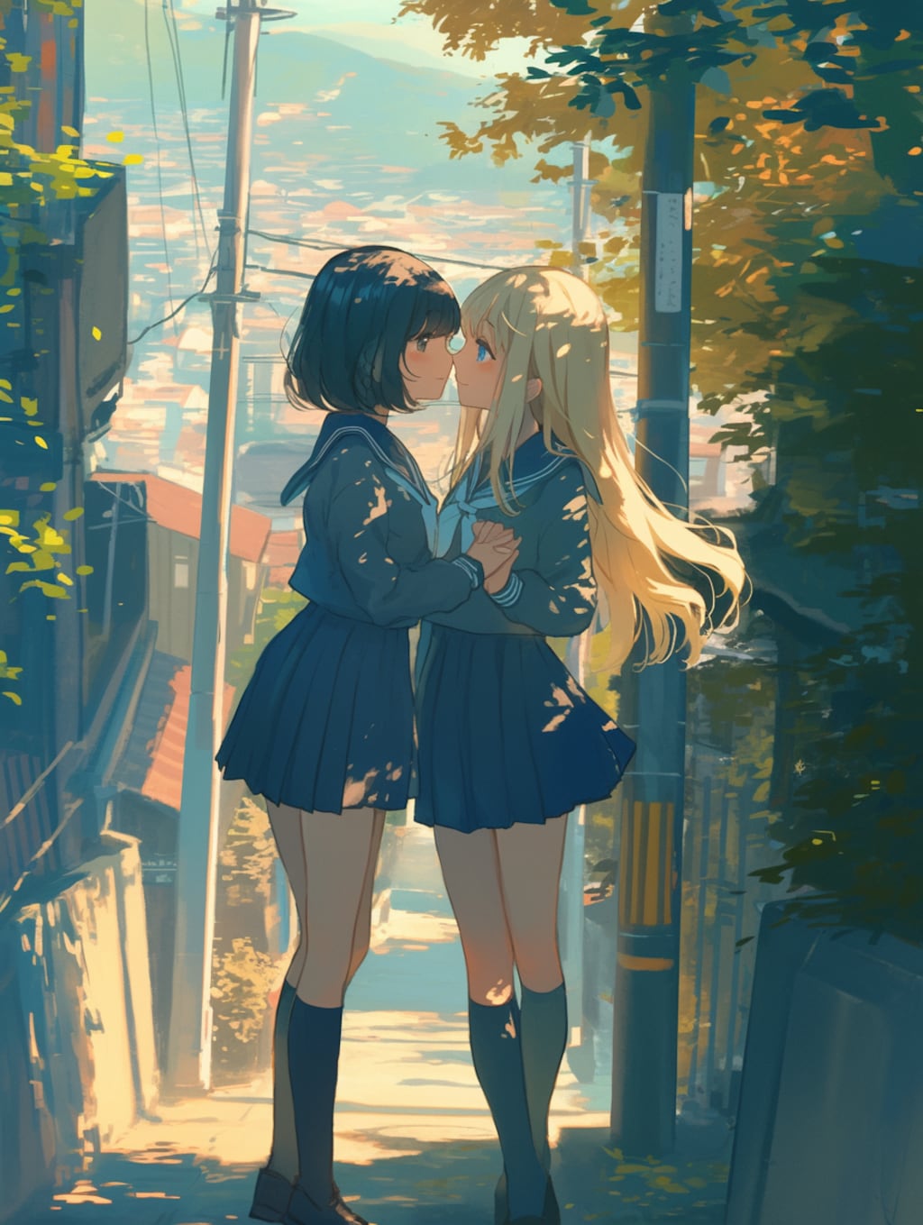 キスしたい二人のJK122