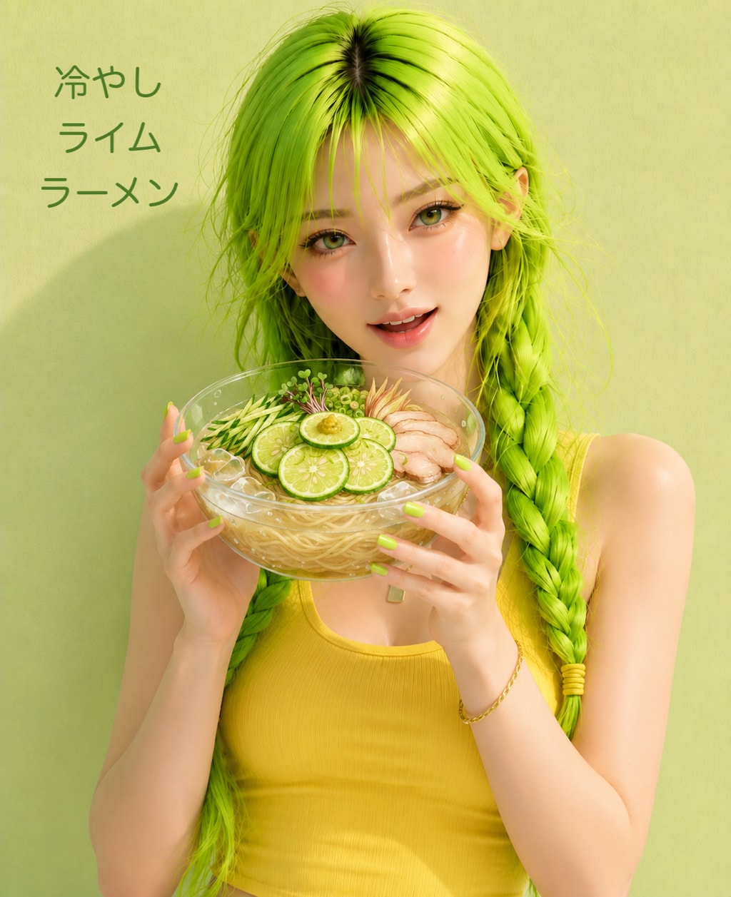 全てがライム🍋‍🟩