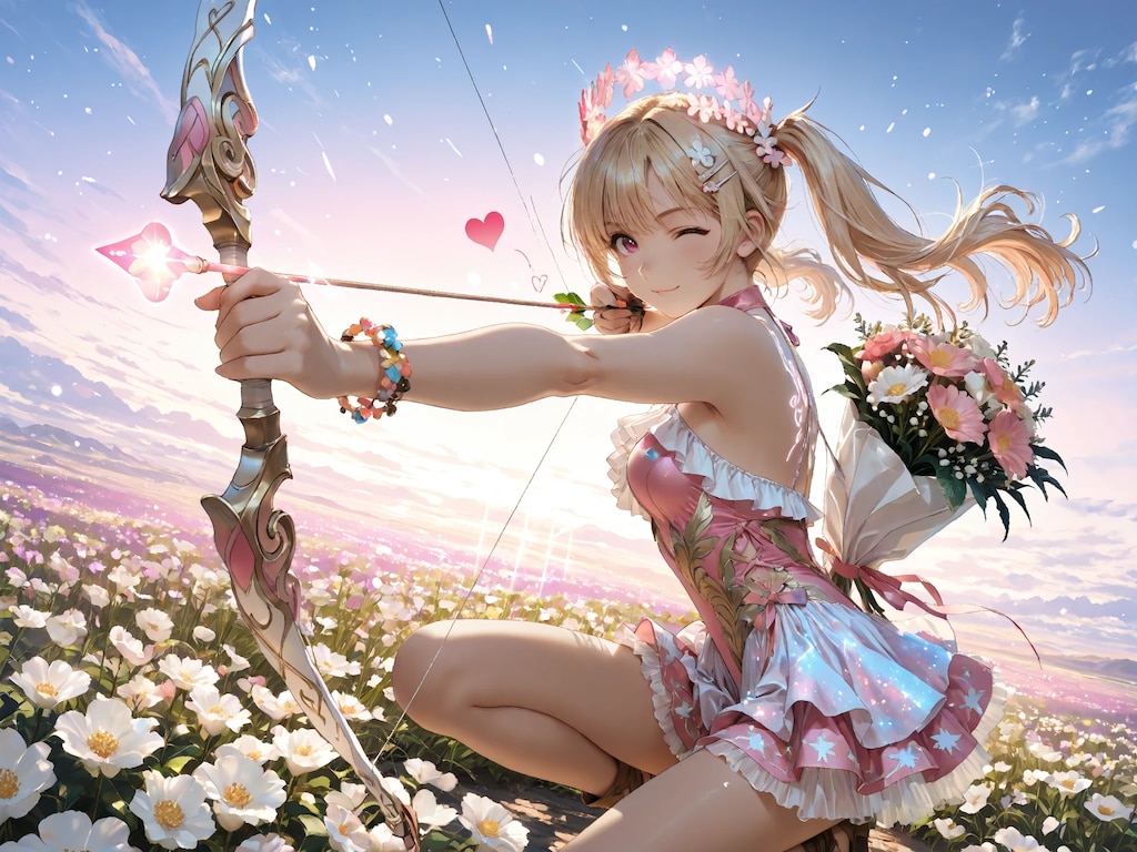 flower arrow