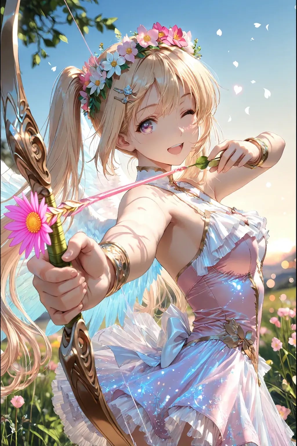 flower arrow