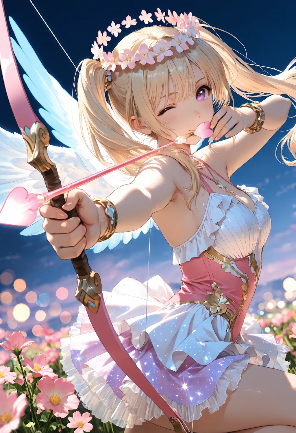 flower arrow