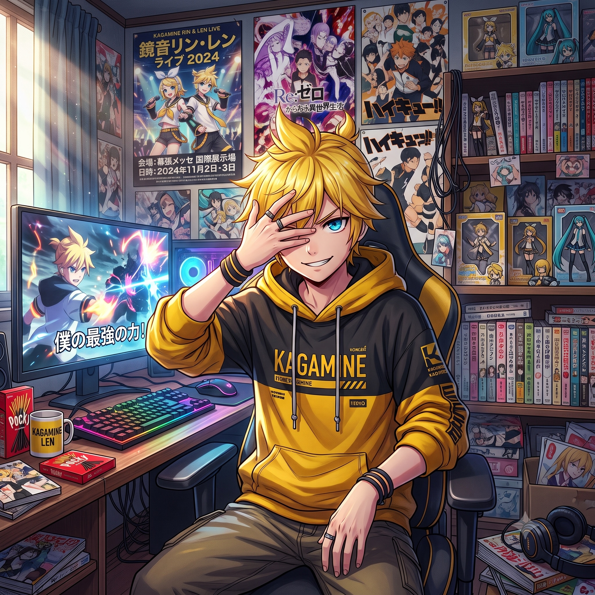 レン君も😁