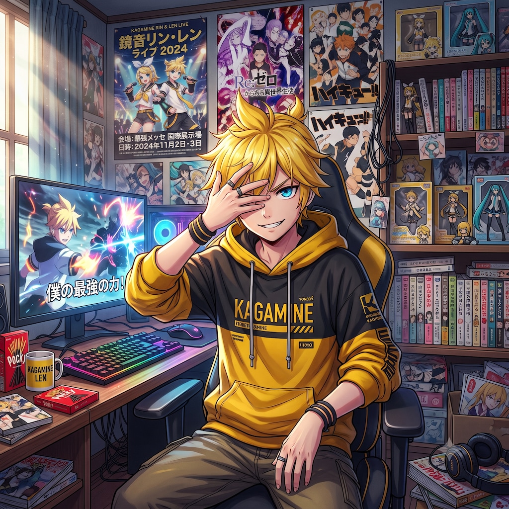 レン君も😁