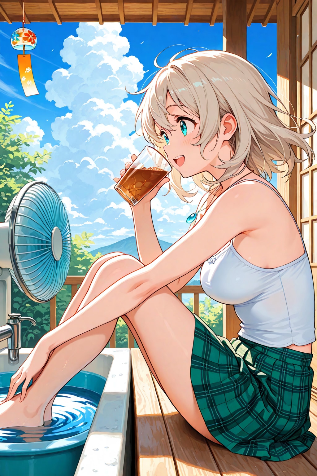 涼んでいるJD(企画参加)