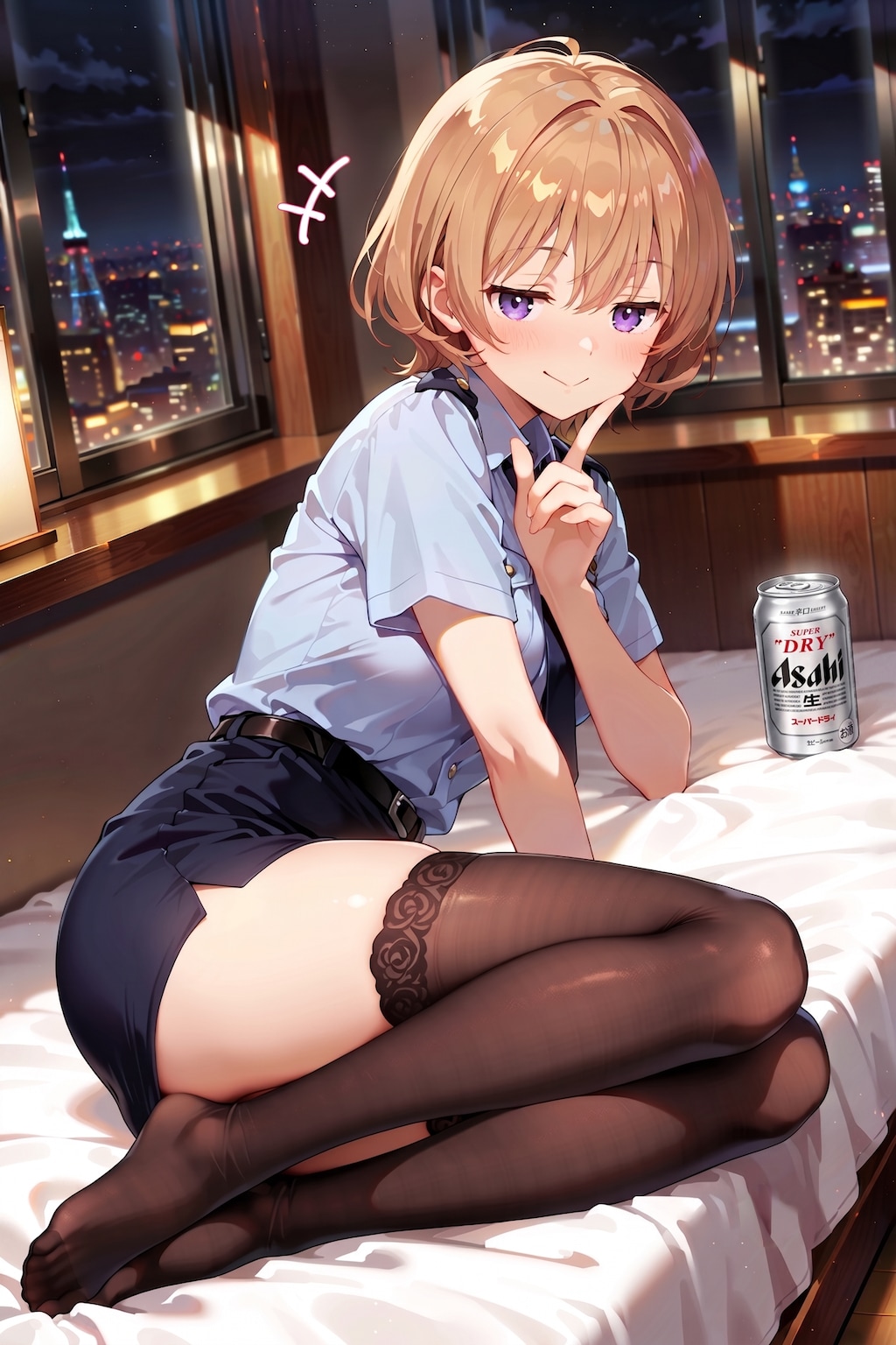 ジト目婦警さんとビール ～乾さつきのドライな日常～ Z609