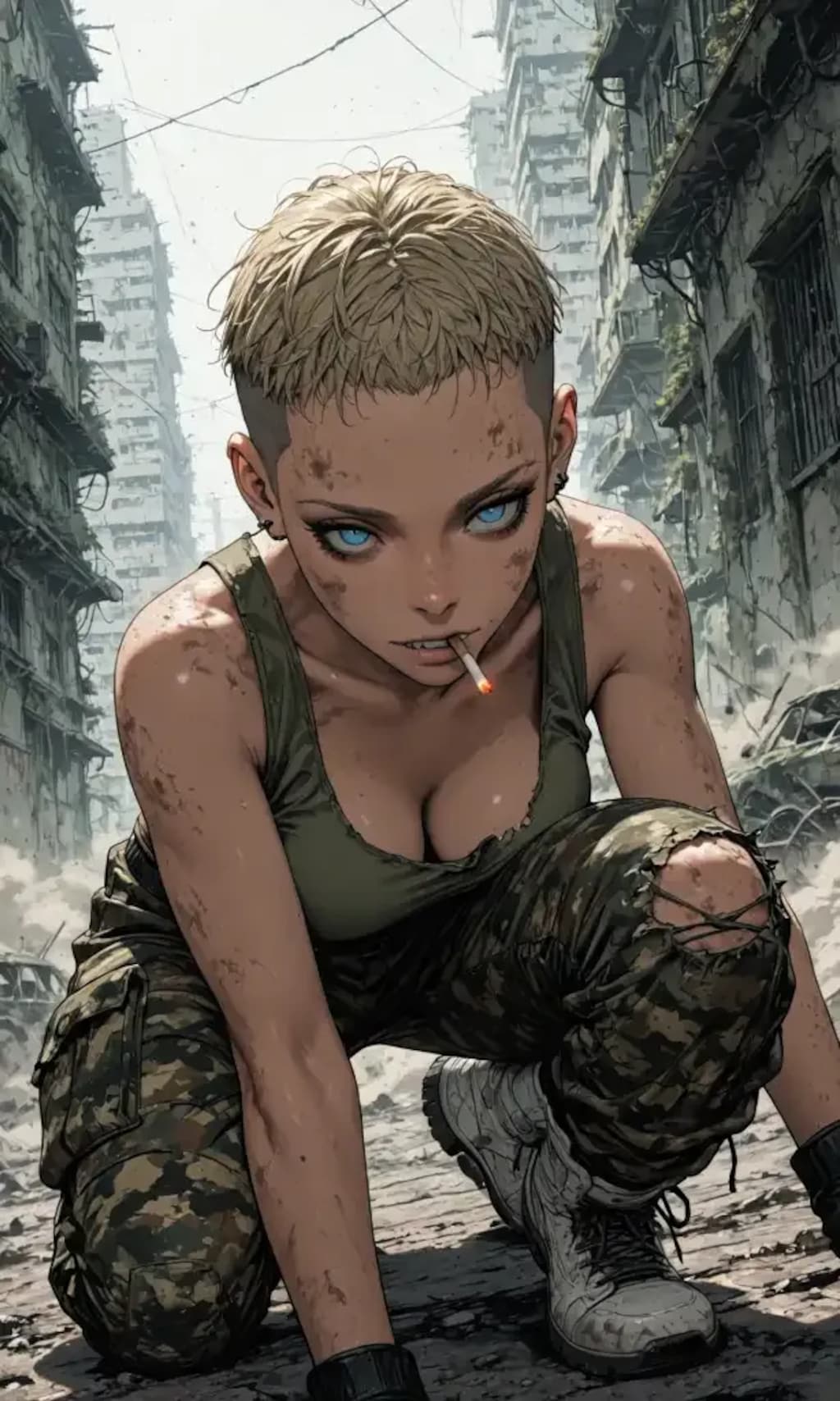 海兵隊女性兵士