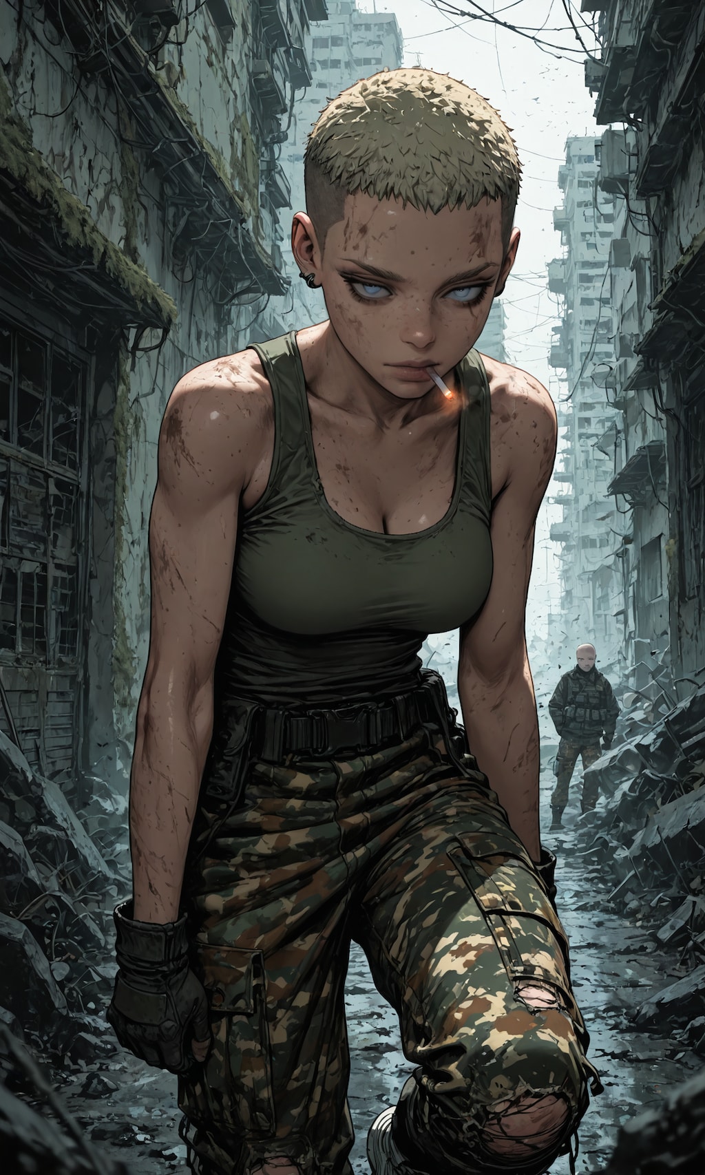 海兵隊女性兵士