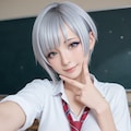 銀髪ちゃん 2枚目