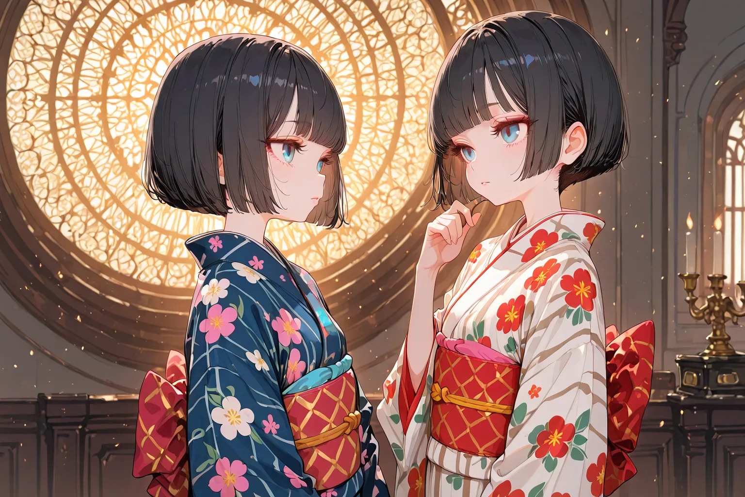 モー子とリョウ子 | の人気AIイラスト・グラビア