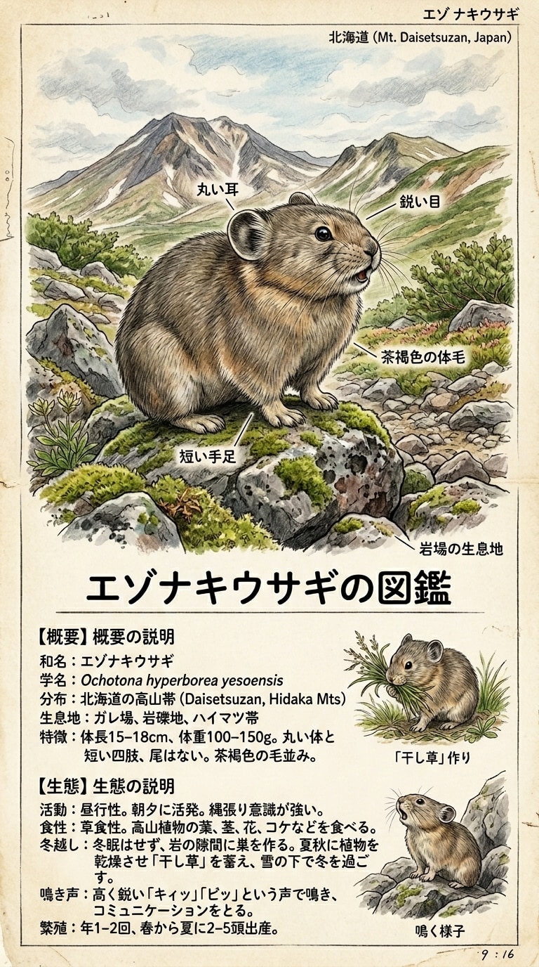 【エゾナキウサギの図鑑】 | の人気AIイラスト・グラビア