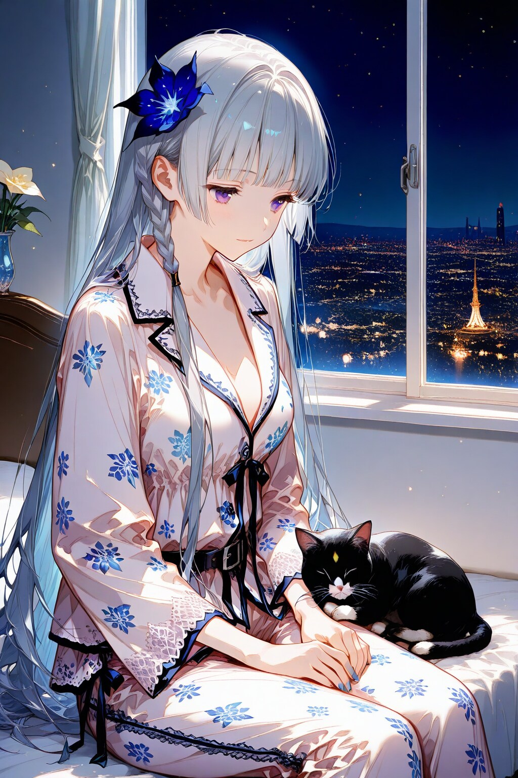 ふぅ～❤️今日も疲れたわね❤️この子も今日１日健康で良かった❤️明日はどんな方があなたを気に入るかワクワクするわね❤️