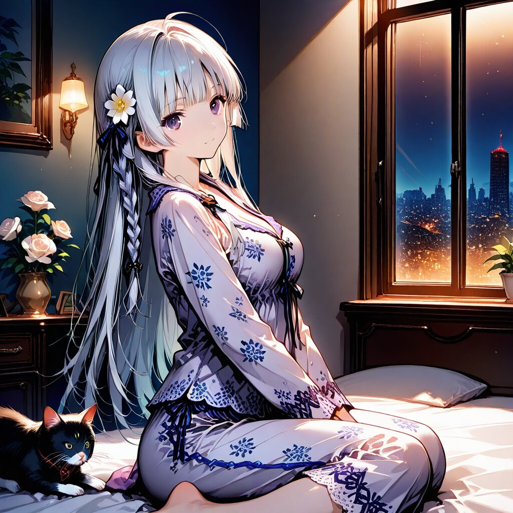 ふぅ～❤️今日も疲れたわね❤️この子も今日１日健康で良かった❤️明日はどんな方があなたを気に入るかワクワクするわね❤️