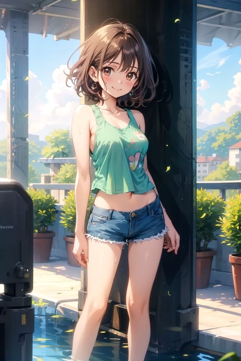 薄着
