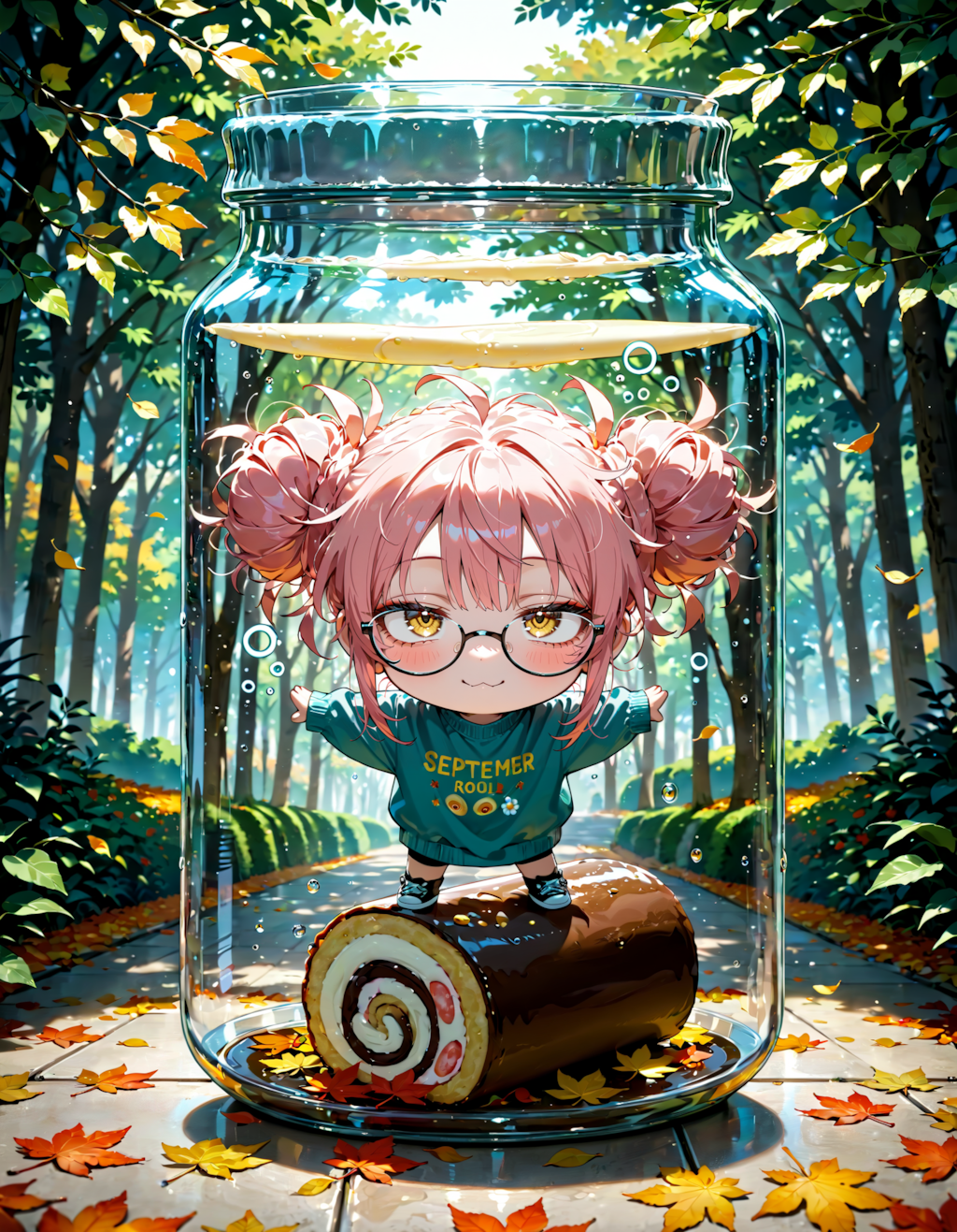 今日は何の日？　秋のロールケーキの日