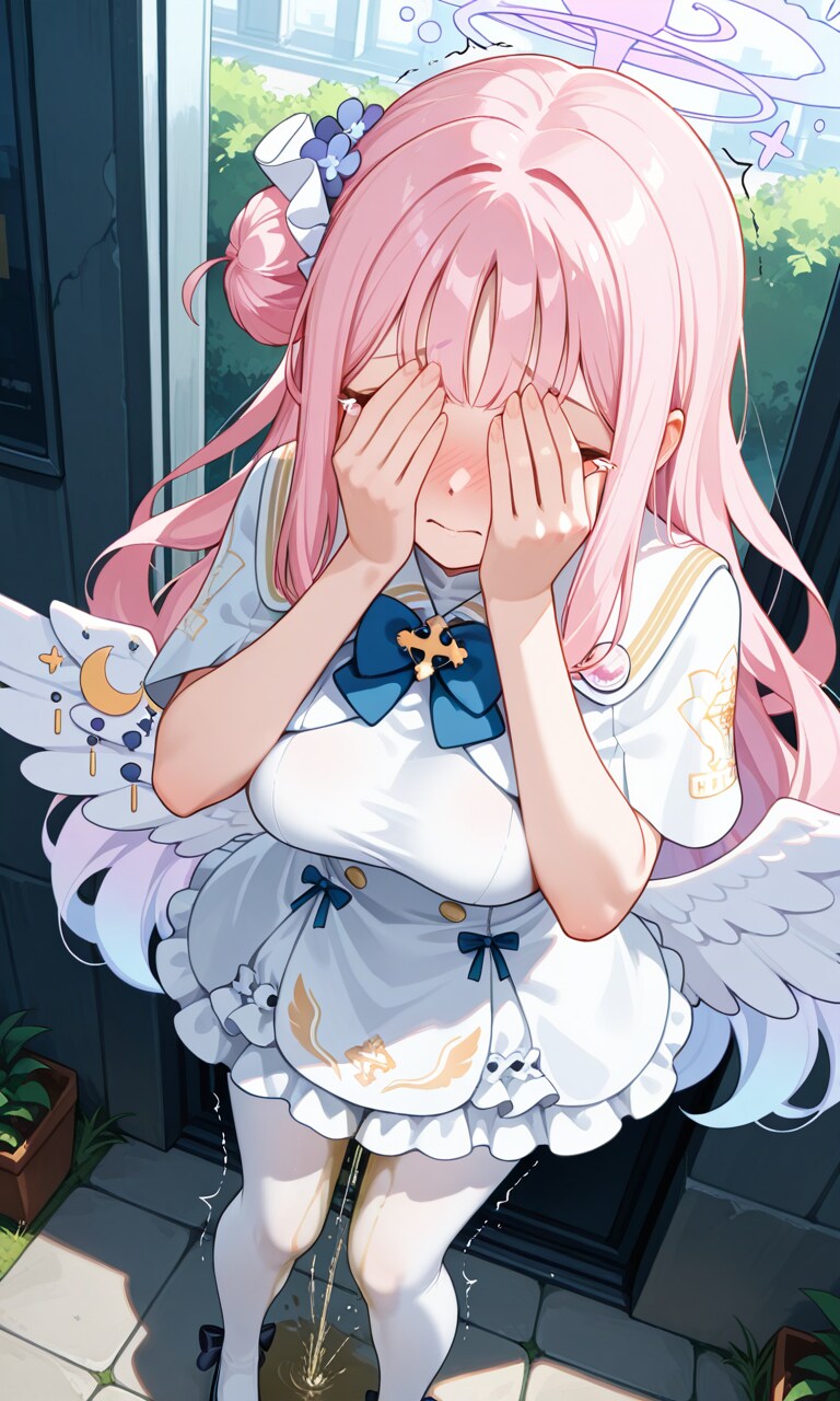 恥ずかしい... 見ないで...