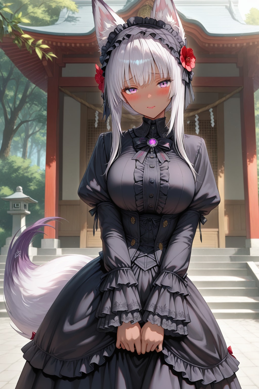 似合わんし///