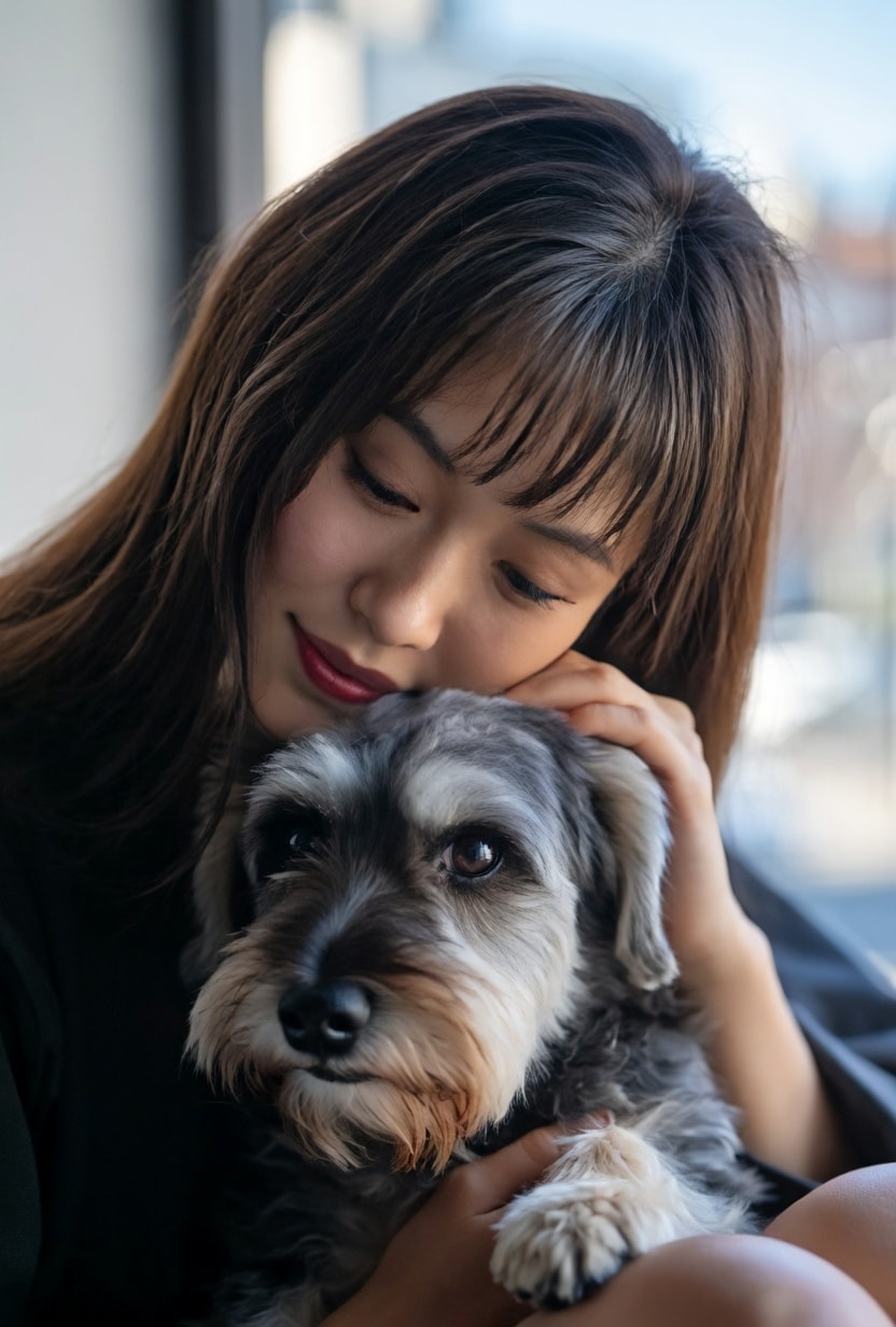 癒しの朝🐶