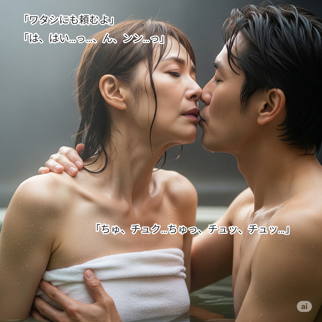 旦那の不始末を身体で償う人妻③