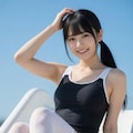 スク水女子 5枚目