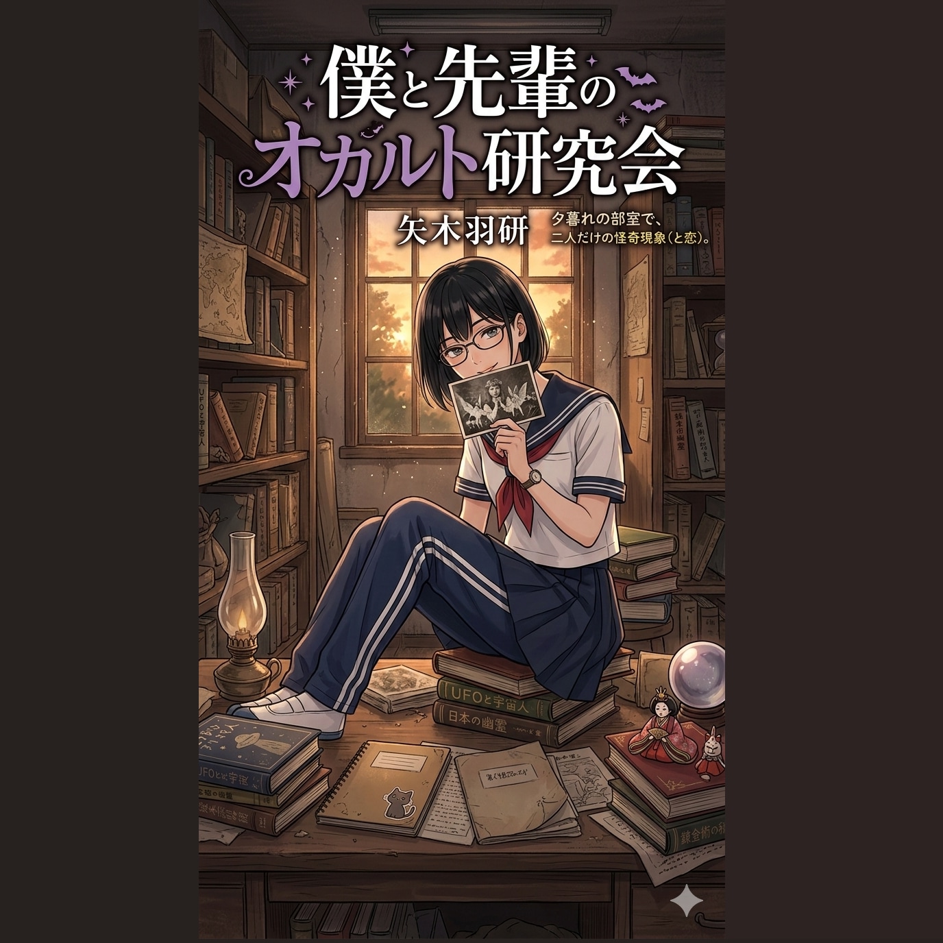 僕と先輩のオカルト研究会 | の人気AIイラスト・グラビア