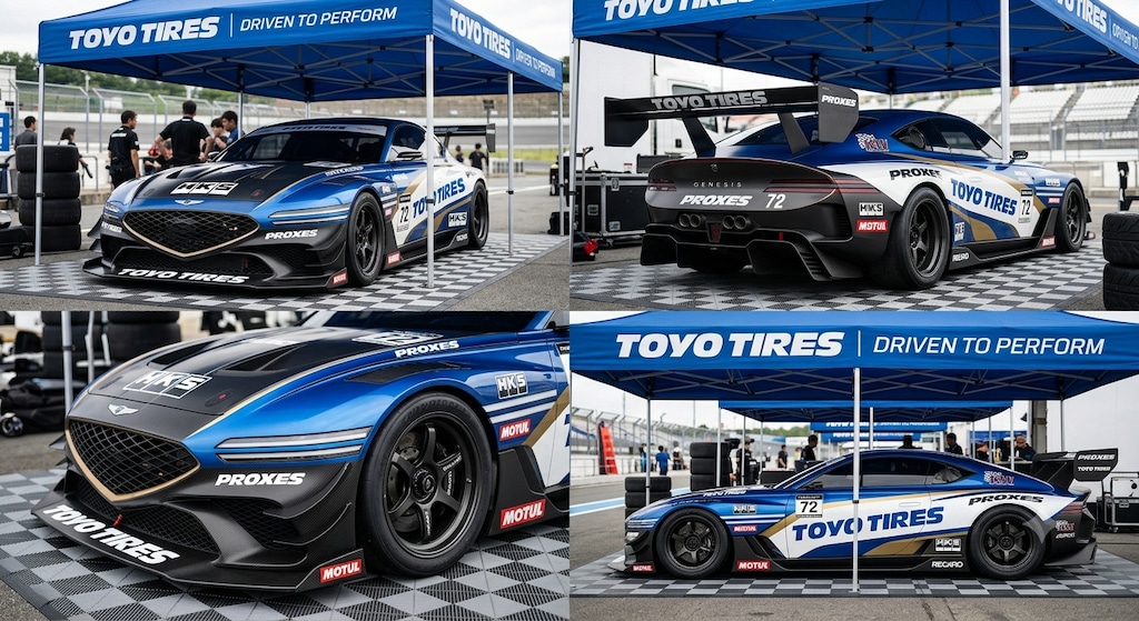 トーヨータイヤ ジェネシス X グラン ベルリネッタ ビジョン グランツーリスモ Concept