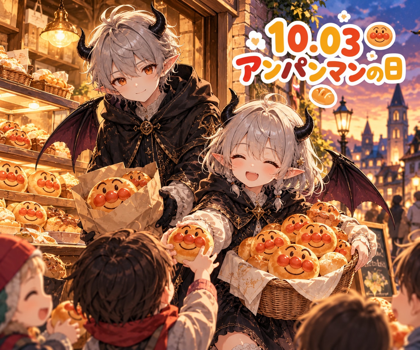 10/3 アンパンマンの日 | の人気AIイラスト・グラビア