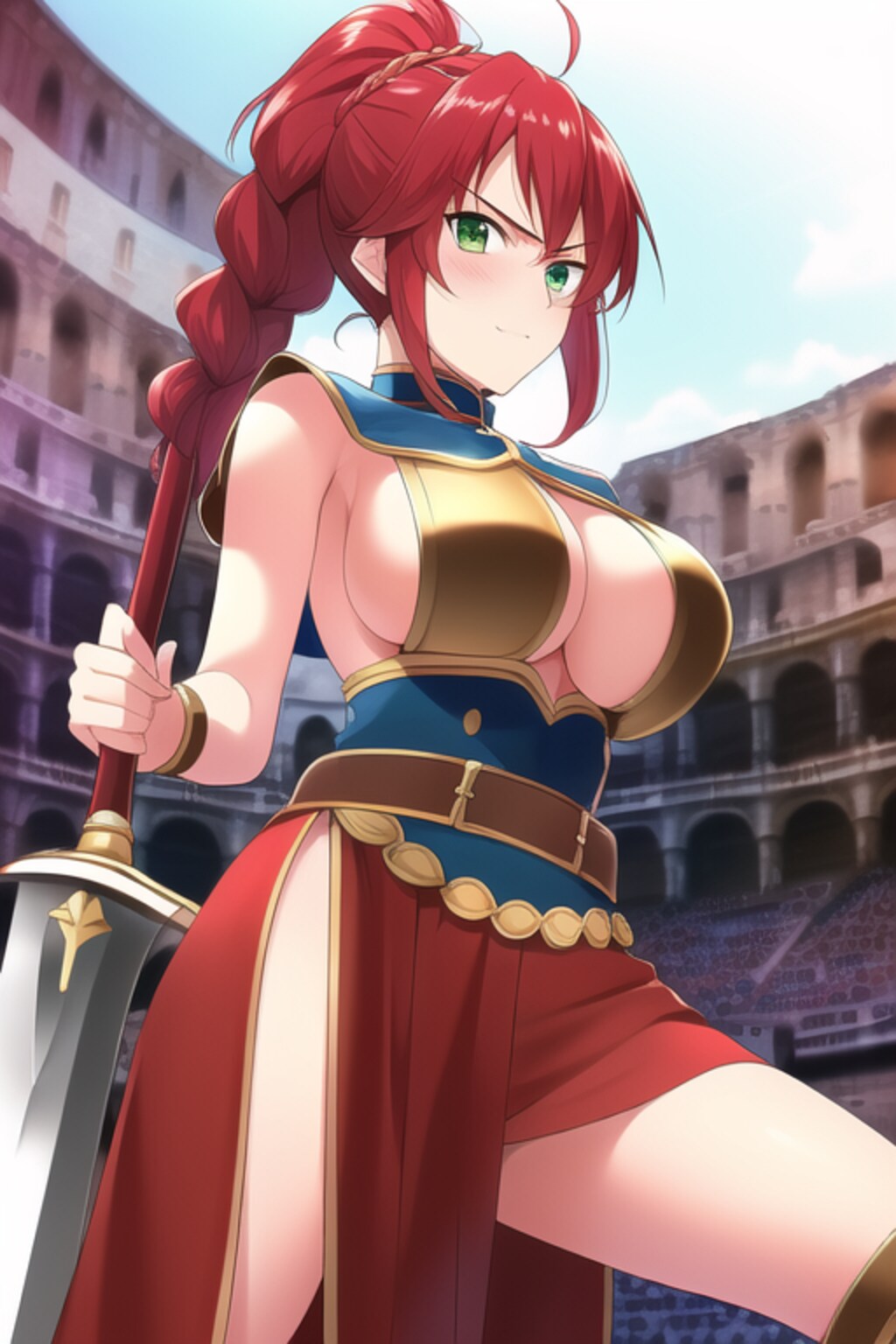 女剣闘士