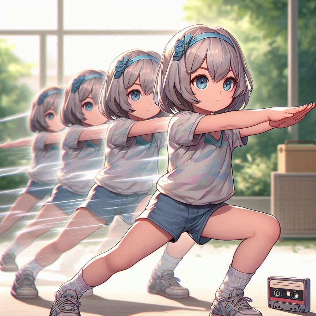 分身出して〜1,2,3,4