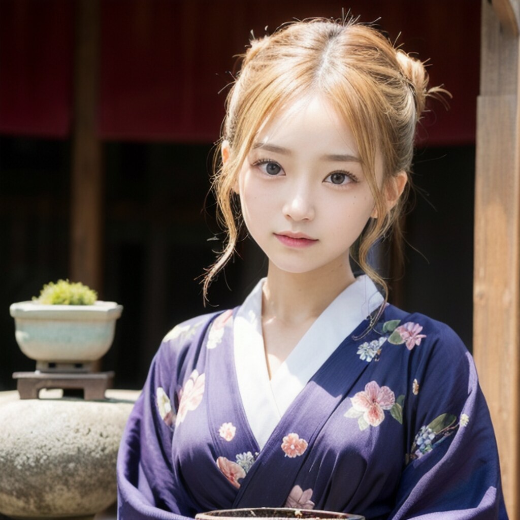 盆栽大好きっ娘ちゃん