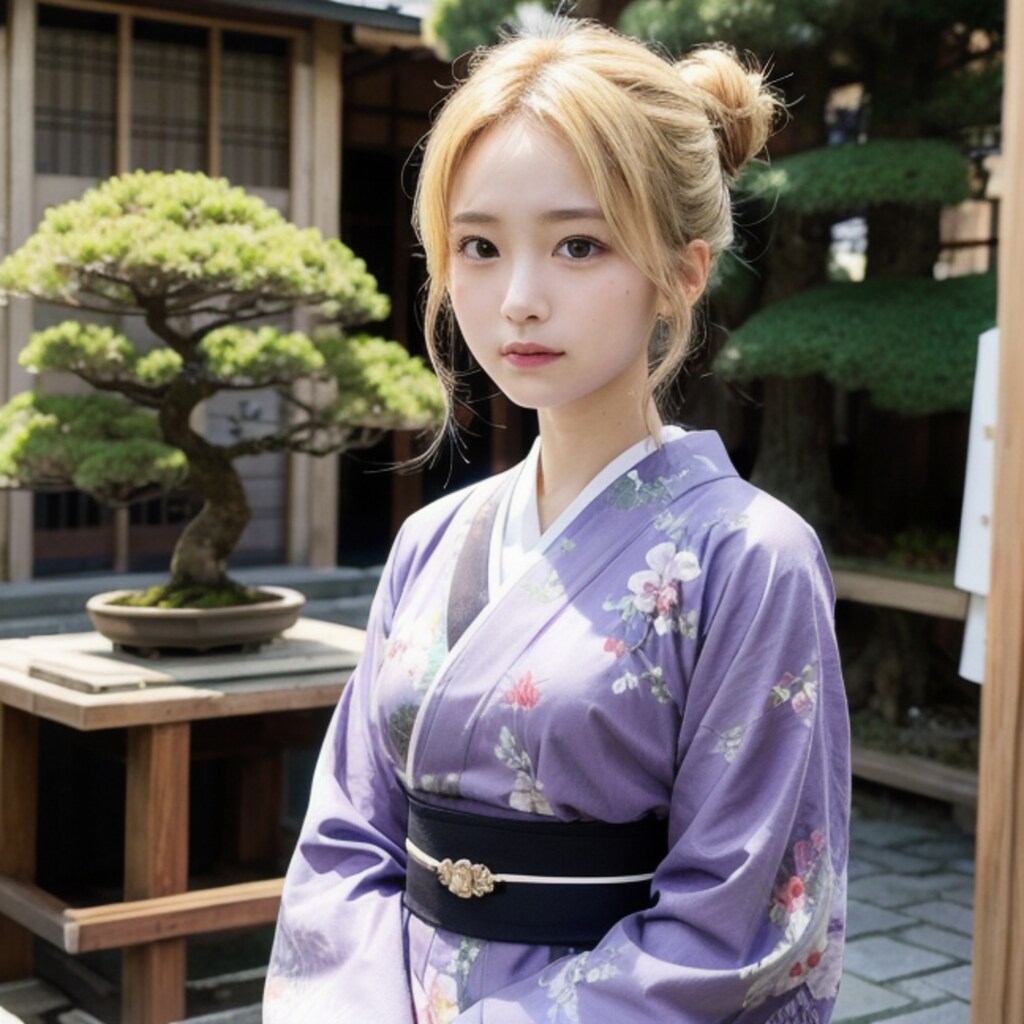 盆栽大好きっ娘ちゃん