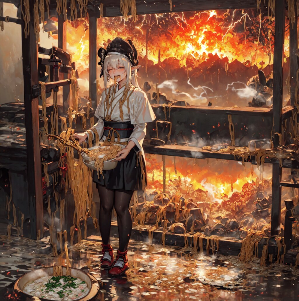 プロンプト色々混ぜこんでみた