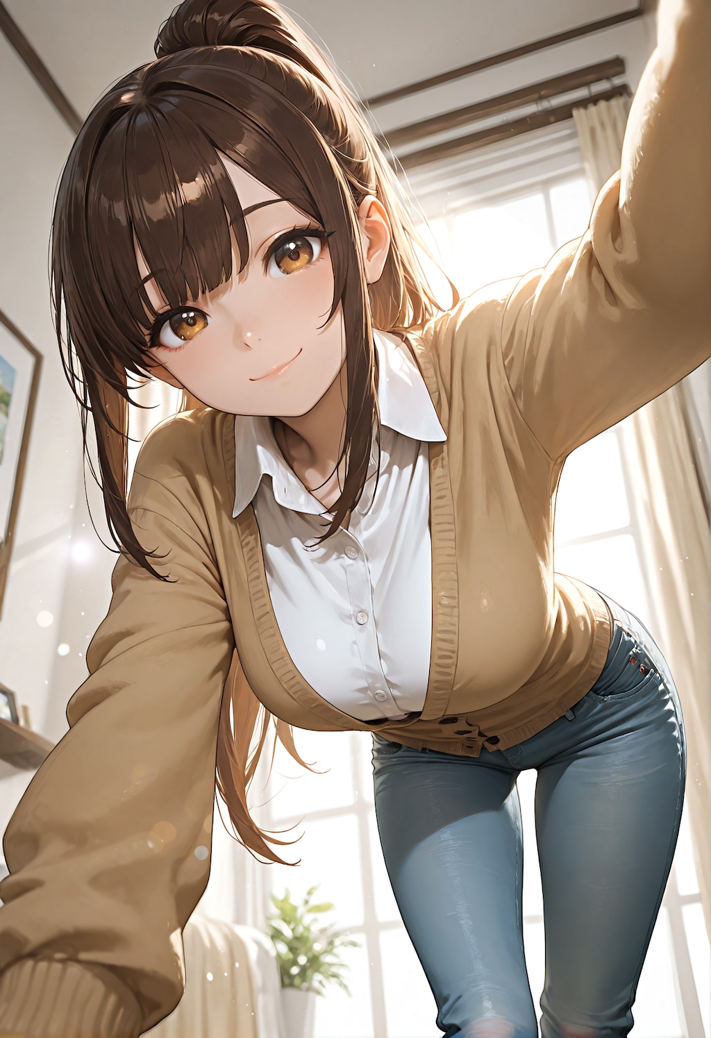 朝だよ　おきて