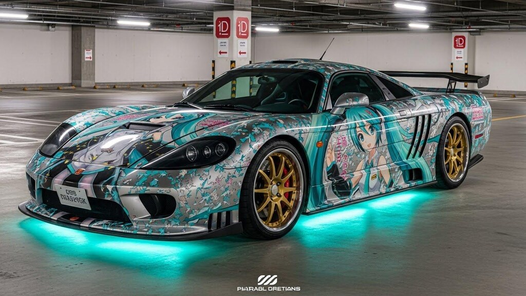 サリーン初音ミク痛車